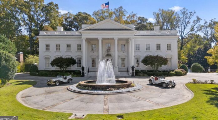 Georgia’s “White House” Hits the Market for $35 Million – The Most Expensive Home in History