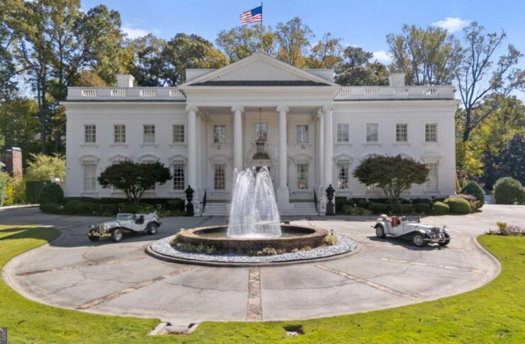 Georgia’s “White House” Hits the Market for $35 Million – The Most Expensive Home in History