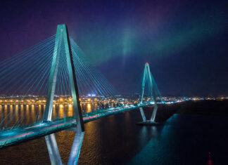 NOAA Issues G4 (Severe) Geomagnetic Storm Warning – Northern Lights Visible Tonight in Charleston