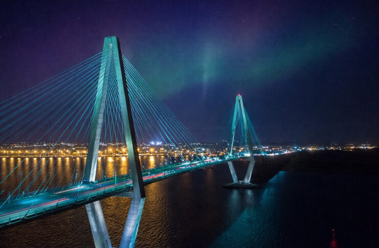 NOAA Issues G4 (Severe) Geomagnetic Storm Warning – Northern Lights Visible Tonight in Charleston