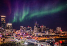 NOAA Issues G4 (Severe) Geomagnetic Storm Warning – Northern Lights Visible Tonight in Nashville