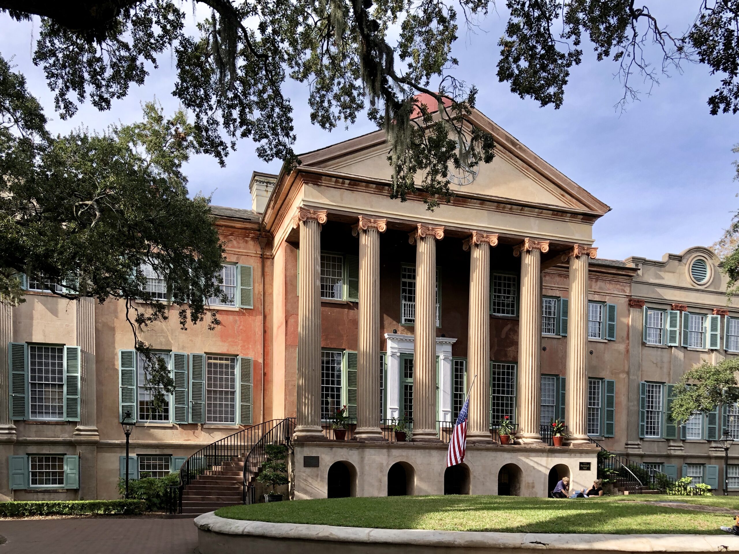 Randolph Hall at the College of Charleston in a 2019 file photograph; not the proposed Coming Street Commons site.