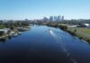 Bern’s Sues Tampa Over $100 Million Flood Project That Could Disrupt SoHo for Years File photograph of downtown Tampa and the Hillsborough River; not the South Howard project site.