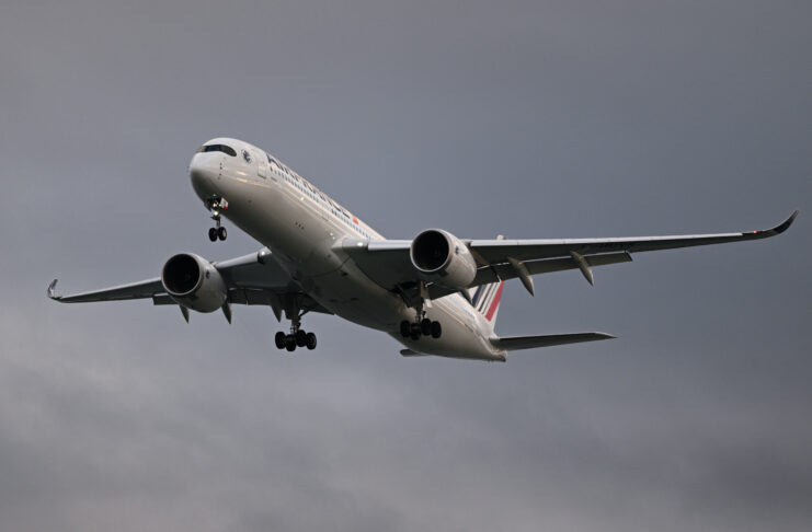 Nashville’s New Nonstop Paris Flight Starts May 14-and Its Flight Number Honors Dolly Air France Airbus A350-900 approaching Boston Logan in November 2024; aircraft file photo, not a Nashville arrival.